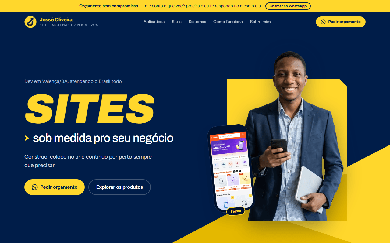 Site Jessé Oliveira